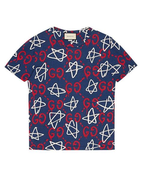 gucci ghost stars shirt|Gucci ghost resale.